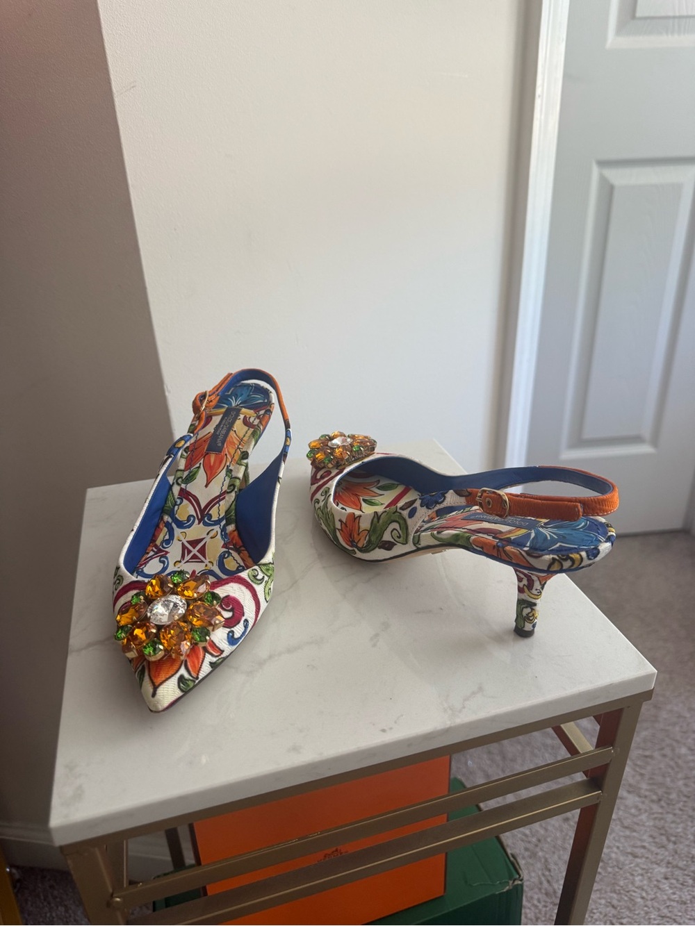 Dolce & Gabbana Slingback Heels